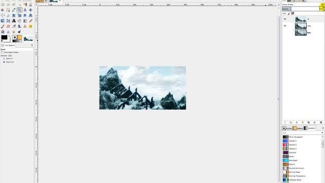 Skyrim Custom Oil Paintings - Use Filters In GIMP To Customize Your Screenshot