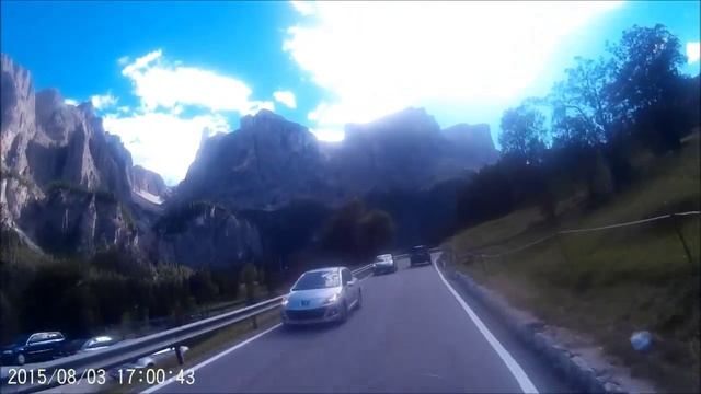 Dolomites From Falzarego Passo To  Bolzano