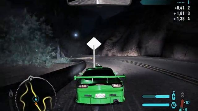 гонка на Mazda RX-7 в NFS CARBON