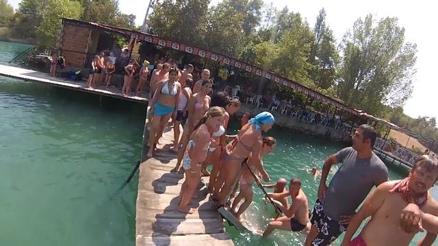 Ныряем в озеро. Аланья. Турция ?♀