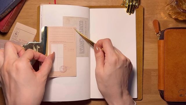 Sub) 펜파우치 언박싱 후 다이어리 꾸미기 | 광고 | Scrapbooking ASMR | Scrapbook Ideas | Relaxing Sounds | No Talking