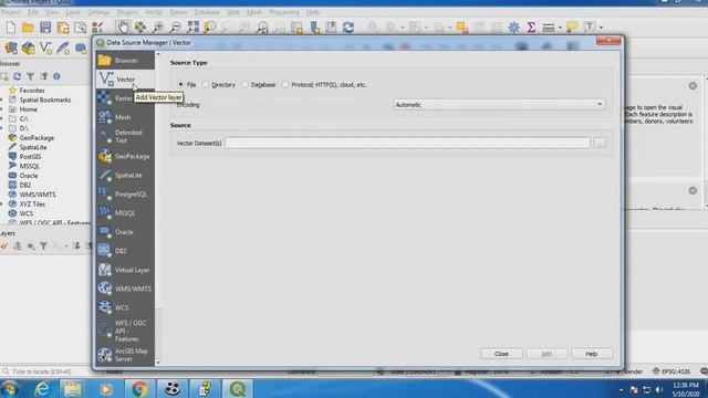 Cách Mở File DGN Bằng QGIS