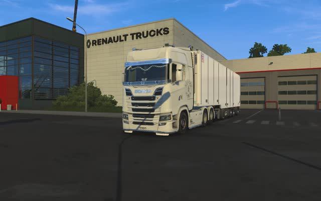 Евро Трак Симулятор 2 V 1.50 | SibirMap V 2.8.1 | Scania S High Roof | Logitech G29