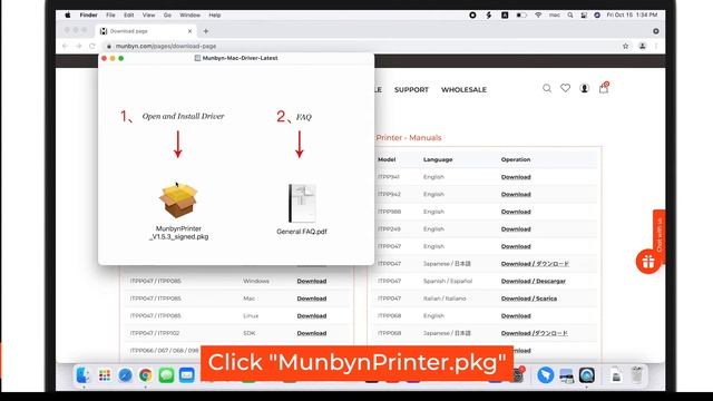 How To Install MUNBYN Label Printer Driver On Mac System?