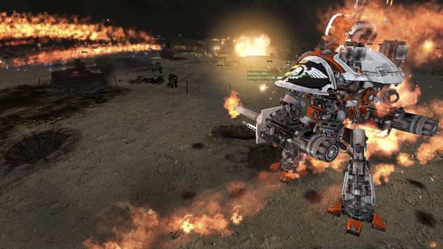 5 Imperial Knights Vs Army Of Orks! - Ultimate Mod Warhammer 40K | Men Of War: Assault Squad 2