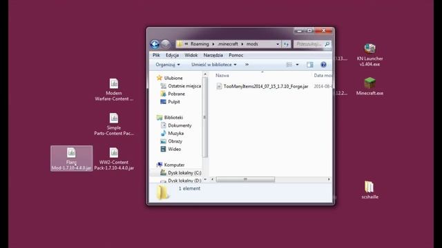 EN Minecraft Tutorials: Flan's Mod 1.7.10 - How To Download And Install The Mod