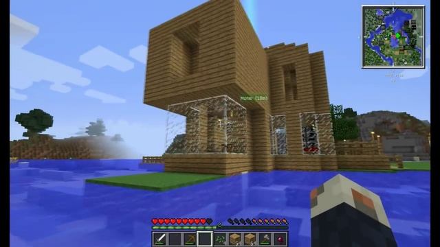 Minecraft с модом Millenaire 6 серия 1/2