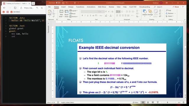CodeWars In NASM Assembly #2 - Data Types (Hello World)