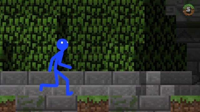 Stickman Vs Mystery Garden | Minecraft Animation