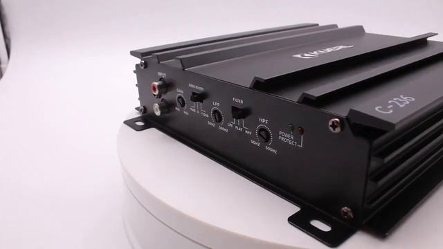 Powerful 2 Channel Car Power Amplifier 2*40W Aluminum Kuerl Car Amplifier, Car Stereo Amplifier, Ca