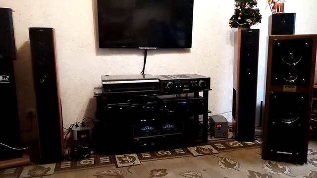 JAMO - 606S.   после  апгрейда vs PMB - акустик гибридная ( версия small).... Сравнение звучания