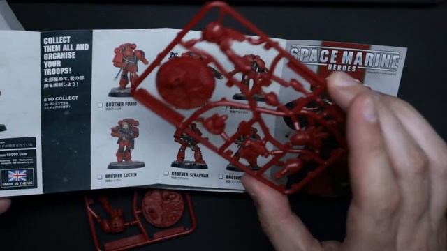 Warhammer 40 000 Распаковка Героев Кровавых ангелов | Unboxing Space Marine Heroes: Blood Angels