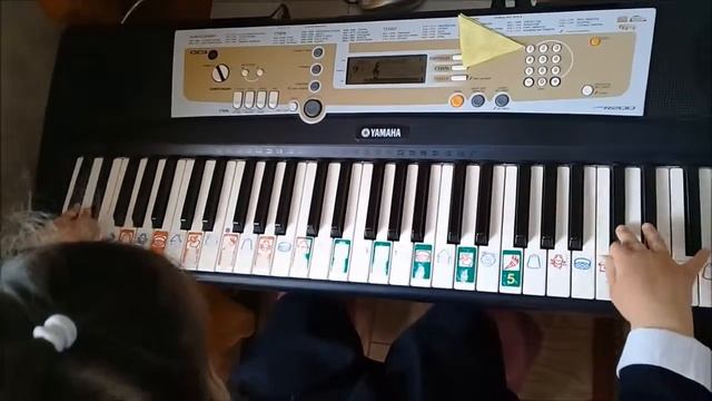 Хроматическая гамма в расходящемся движении