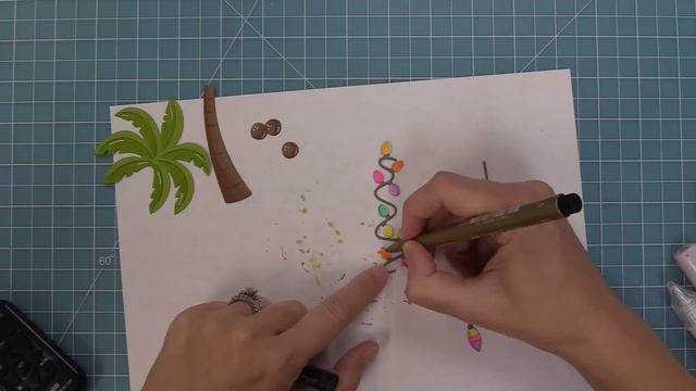 Intro To Beachy Christmas & Christmas Palm Tree + 4 Cards From Start To Finish