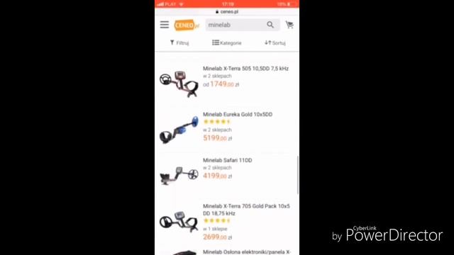 Металошукач в Польщі. Ціна.