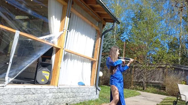 #скрипка #весна #временагода  Виртуозная скрипачка - Dubstep Вивальди 