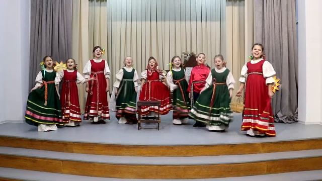 Масленичная песня-игра Марома моя Маромушка Низовский ДК