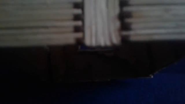 Домик из спичек