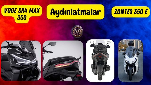 Voge SR4 Max 350 vs. Zontes 350 E Scooter İnceleme   Güç ve Performans Arenasında Büyük Kapışma!