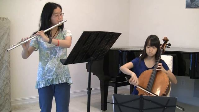 Piazzolla - Libertango Duet For Cello And Flute
