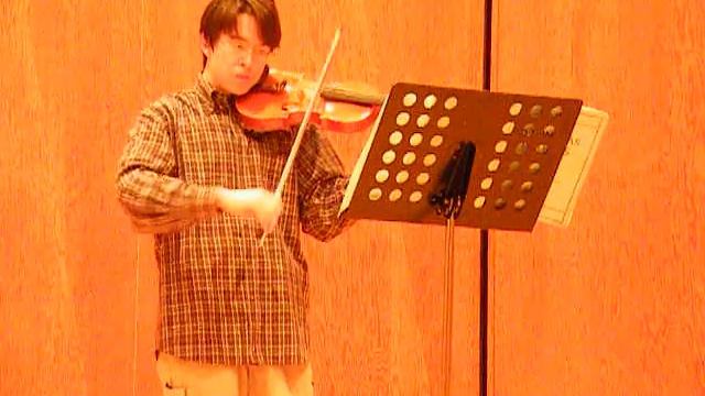 Bach's Violin Sonata No.1 In G-minor BWV 1001 Fuga Played By Zhoushu Ziporyn
