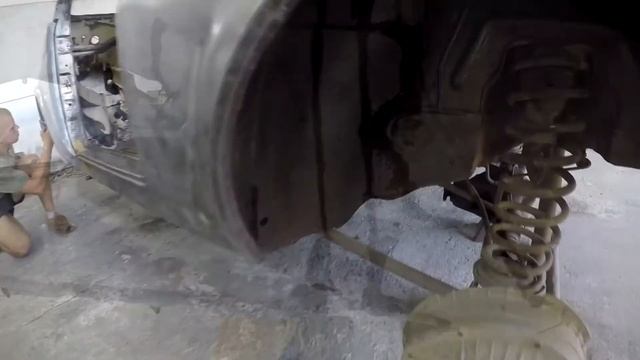 Нива бежевая в рапторе