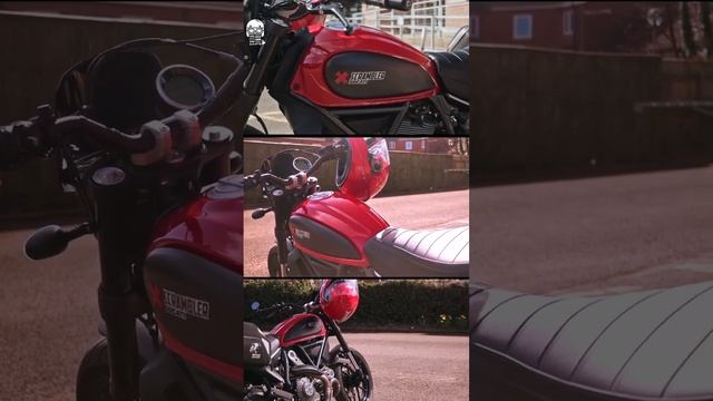 DUCATI SCRAMBLER In Red ??? Filmed Recently ?