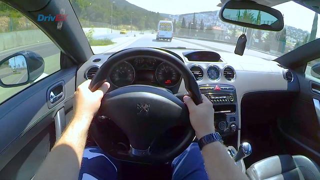 Peugeot RCZ 1.6 THP 156 HP POV Test Driving 0-100