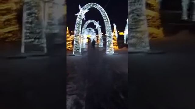 Алим Аджигитов   Зимняя сказка на набережной Казани