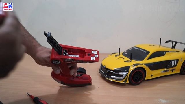 Sport RC Car Unboxing & Testing With Remote Control !! Renault Sports Car !!