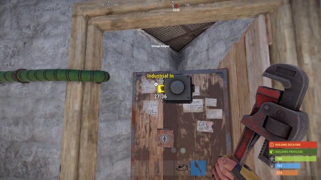 Using A Dropbox To Top Up Tool Cupboard - Industrial Guide - Rust