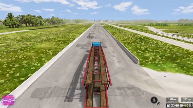 Мод Car Hauler Trailer для BeamNG.drive