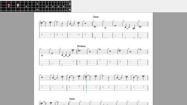 Bass Tab : Linkin Park : Numb