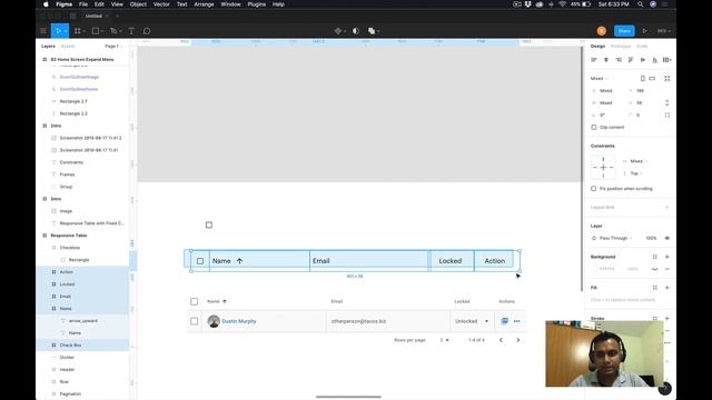 How To Design Responsive Table In Figma