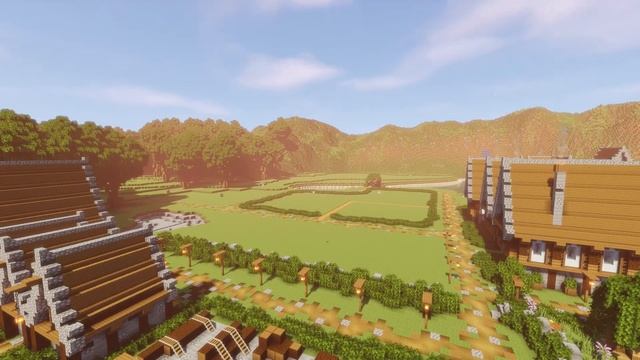 Minecraft Timelapse: Medieval Village + DOWNLOAD 1.16.4