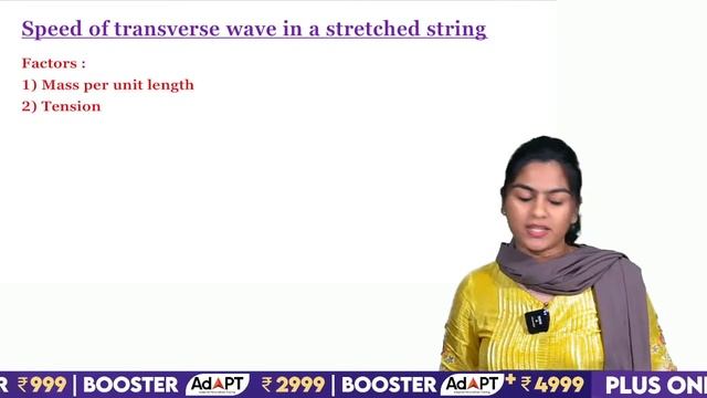 Plus One Physics - Waves | Eduport Plus One