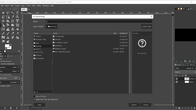 Gimp Crop And Rotate