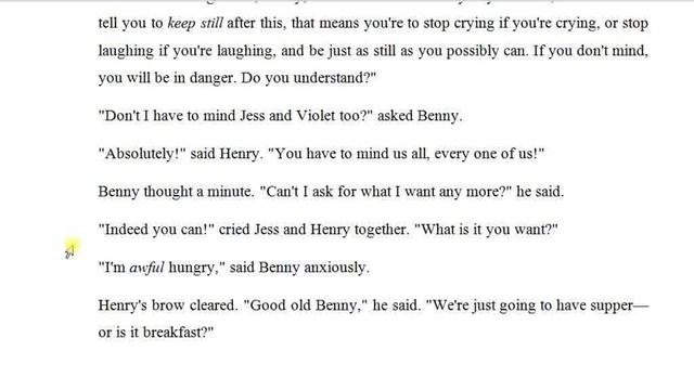 #78. The Box Car Children. The Second Night. - Слушаем, читаем и учим новые английские слова