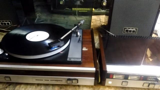 Проигрыватель Вега-106, усилитель Арктур-001. 1976г.