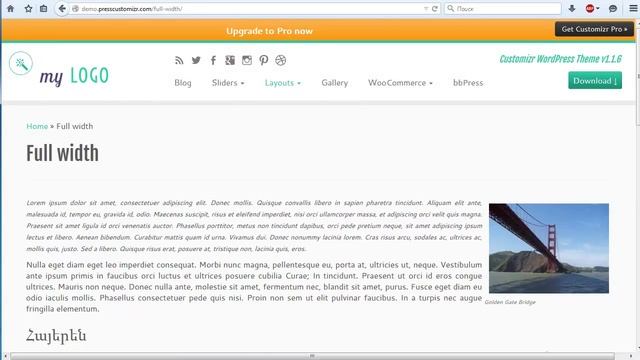 Бесплатные шаблоны WordPress