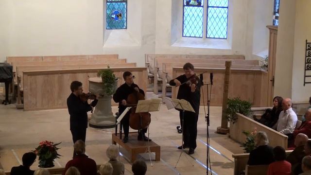 Niziol String Trio Plays Beethoven Serenade Op. 8. Part 2