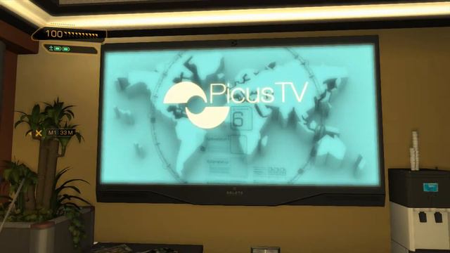 Deus Ex: HR Director's Cut - Back In The Saddle: Eliza Kassan Picus TV, Kitchen & Sarif Employee