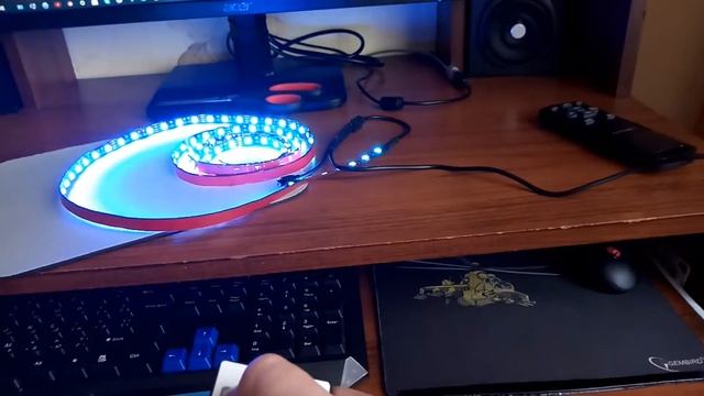 RGB лента с АлиЭкспресс.