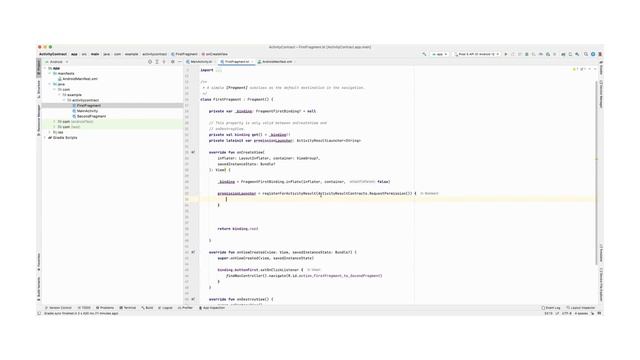 Android Activity Result Contract Request Permission