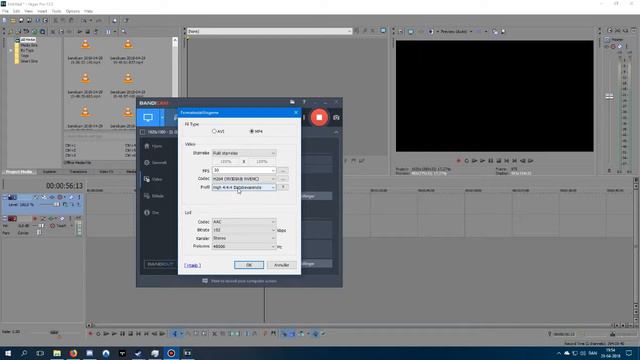 Bandicam Video MP4 To Sony Vegas Pro - Fix