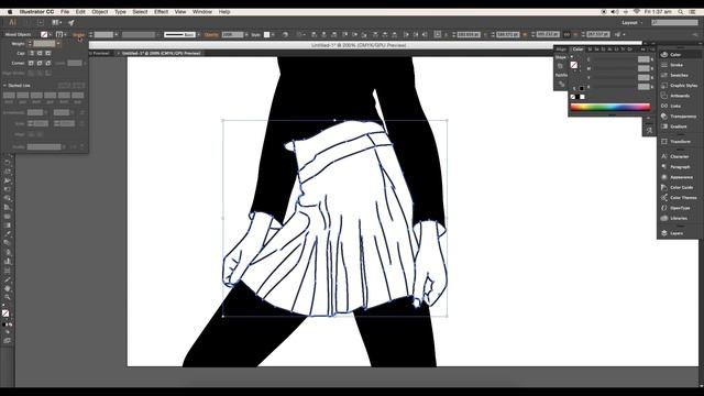 Graphic Design - Adobe Illustrator/Photoshop - Silhouettes (HOVER)