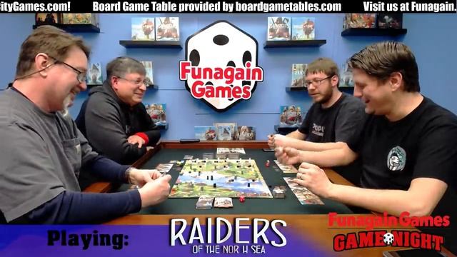 Game Night - Raiders Of The North Sea!