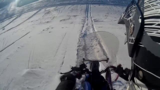 Покатушки на снегоходе Динго #irbis #dingo Sj4000