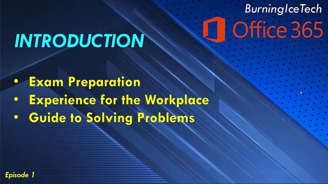 MS-030 \\ Office 365 Administrator Course Intro (Ep 01) [FREE Training]
