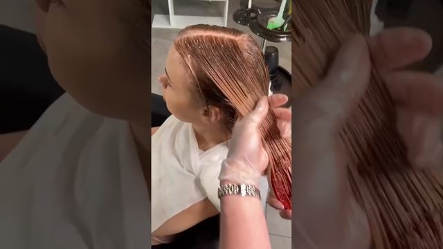 Гелевый краситель Demi Liquid нужно… #обучениепарикмахеров #блонд #восстановлениеволос